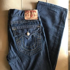 True Religion Men's Blue Jeans